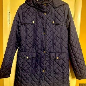 Tommy Hilfiger Navy Blue Coat Size M